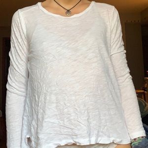 white long sleeve shirt
